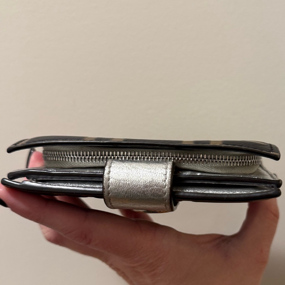 *RARE* FENDI - Zucca Embossed Compact Wallet - Picture 7 of 10